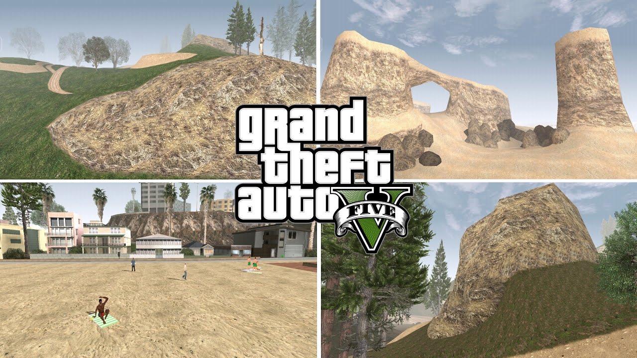 V-Project Grass & Desert GTA V FULL GTA SA ANDROID