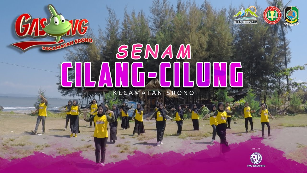 Senam Smart Gasing Bang Cilang Cilung Kecamatan Srono, Banyuwangi #banyuwangikeren #sronobanyuwangi
