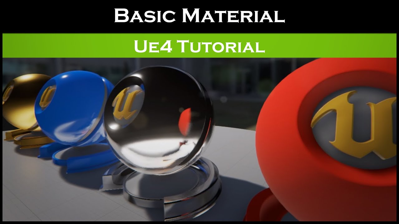 UE4 - Making a Basic Material
