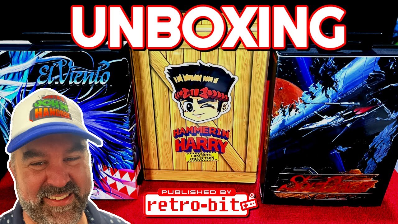 Retro-bit's Newest Genesis and NES Releases Unboxing