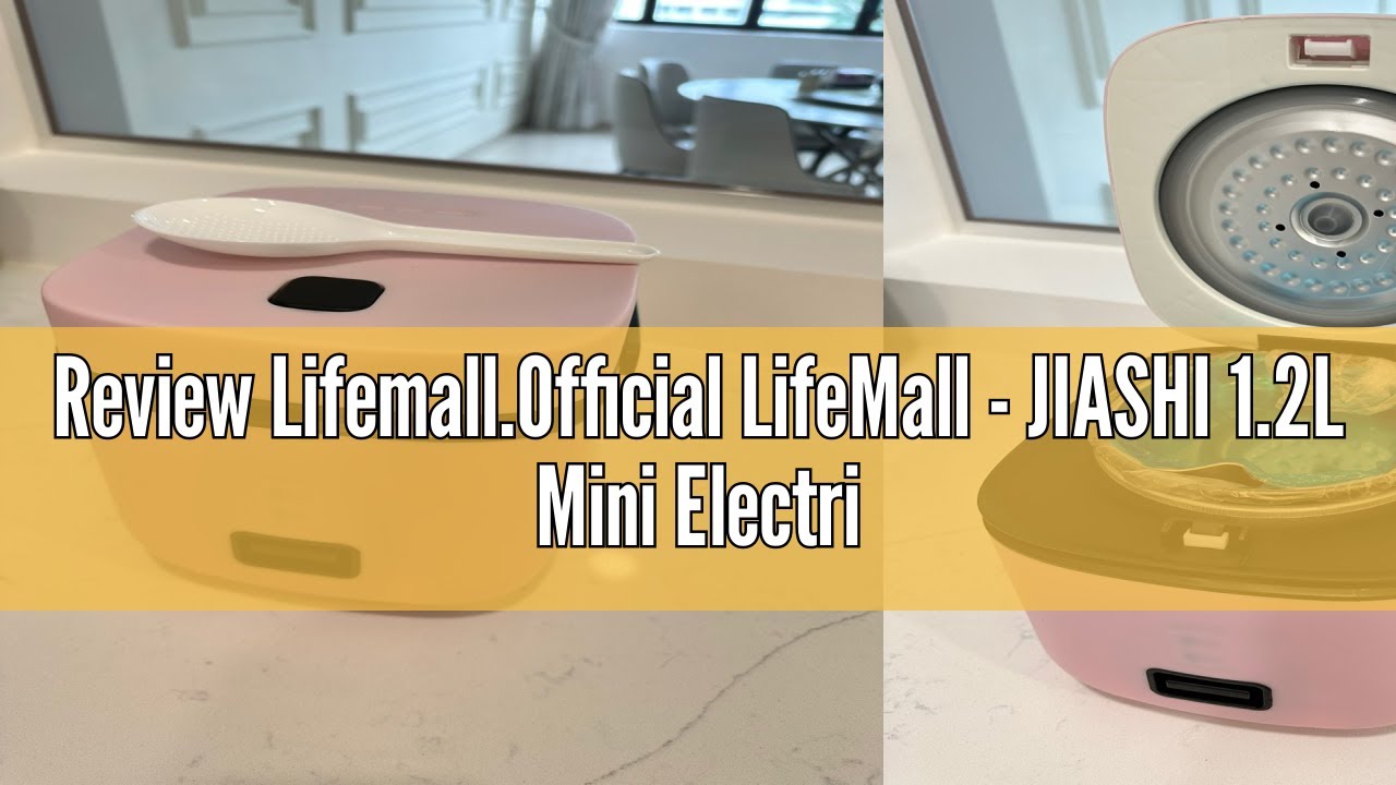 Review LifeMall - JIASHI 1.2L Mini Electric Non-Stick Rice cooker