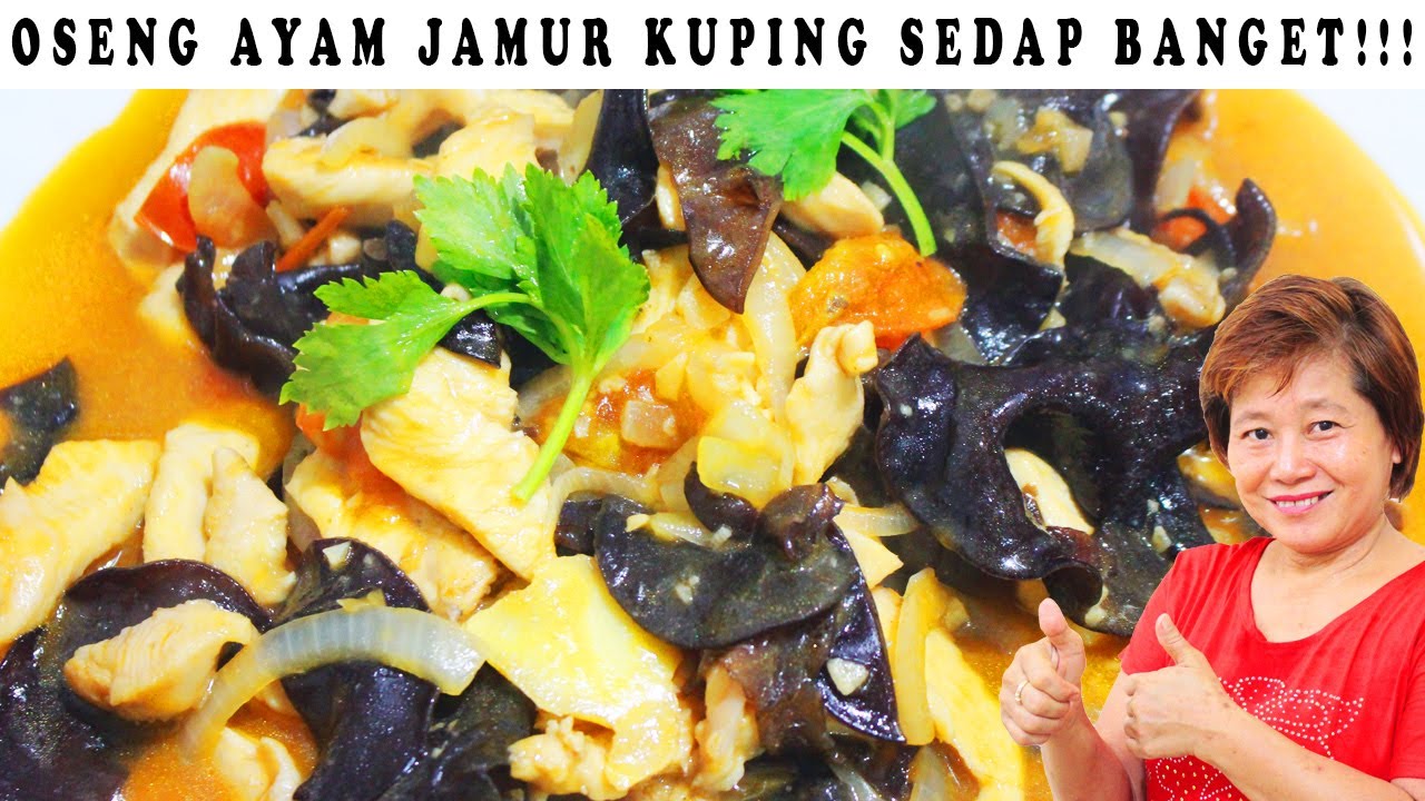 OSENG AYAM JAMUR KUPING SEDAP BANGET! GA PERCAYA? COBAIN!