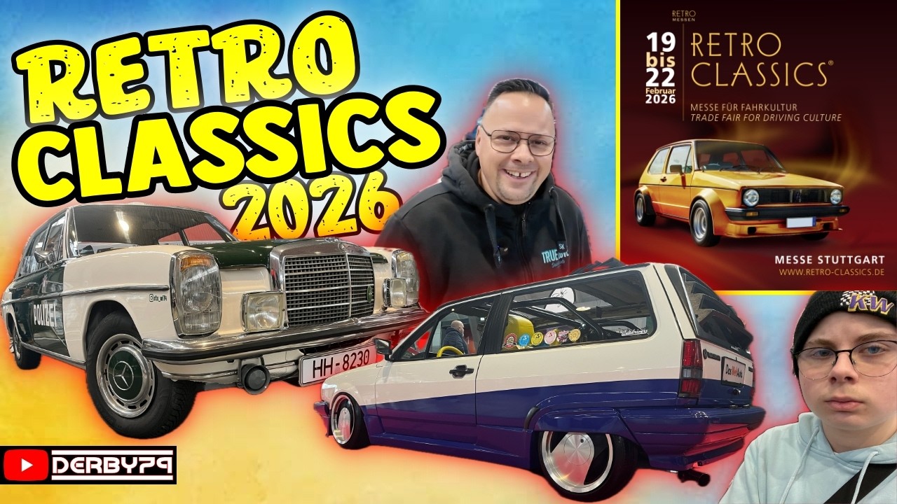🟡 RETRO CLASSICS 2026 | MESSE STUTTGART🔥