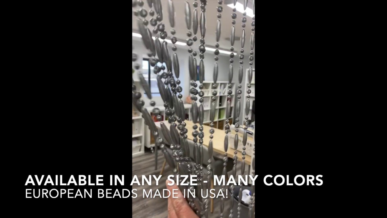 ShopWildThings Custom Beaded Curtains - Made in the USA