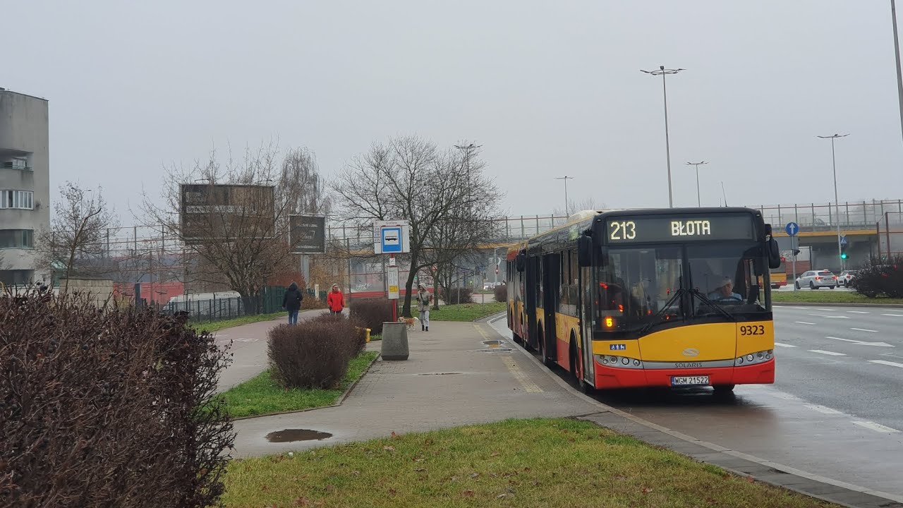 [213] PKS Grodzisk Mazowiecki - Przejazd SU12 III #9323 na linii 213➡️ Błota 