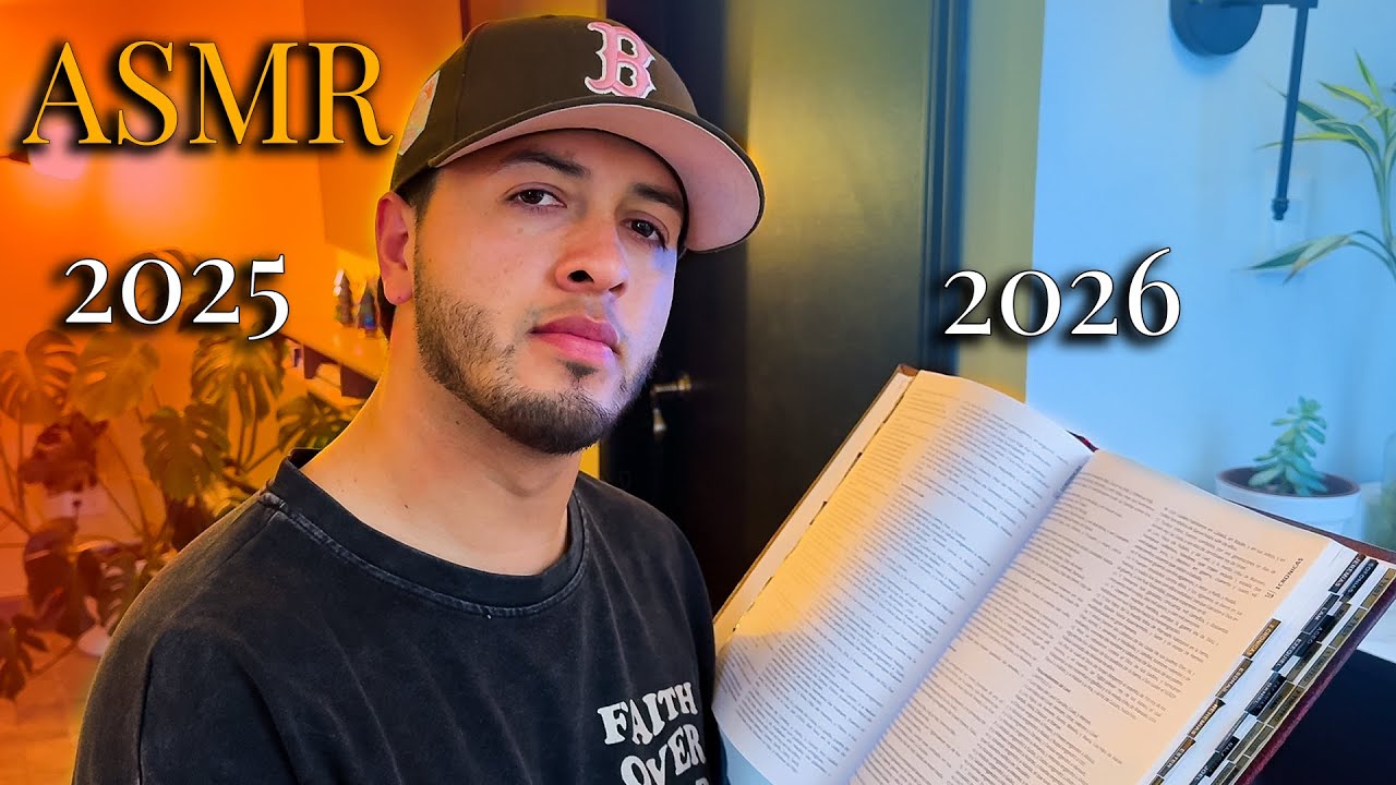 ASMR para iniciar el 2026 SIN TEMOR y DORMIR CONFIADO 🙏🏻 Estudio Bíblico