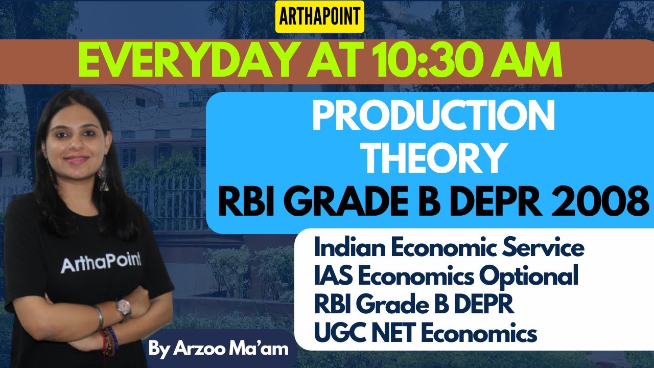 Day 17 | RBI Grade B DEPR 2016 Solution | UPSC Economics Optional | Indian Economic Service Coaching