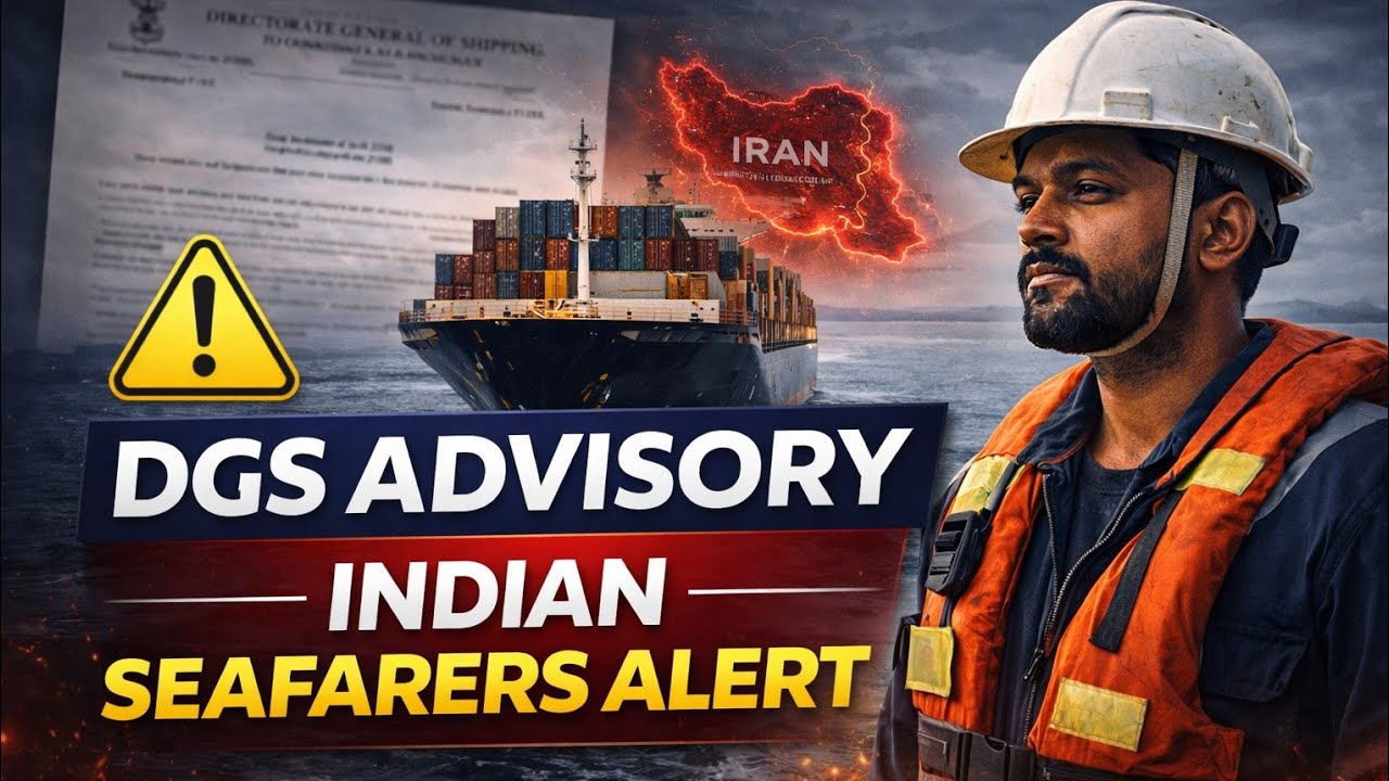 DGS Advisory on Iran | Important Notice for Indian Seafarers & Shipping Companies