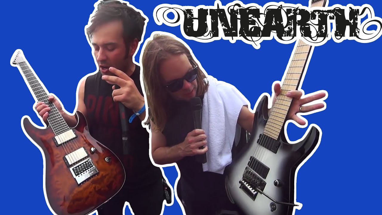 Music nStuff: Gearcheck mit Ken Susi & Buz McGrath von Unearth (Rockavaria 2015)