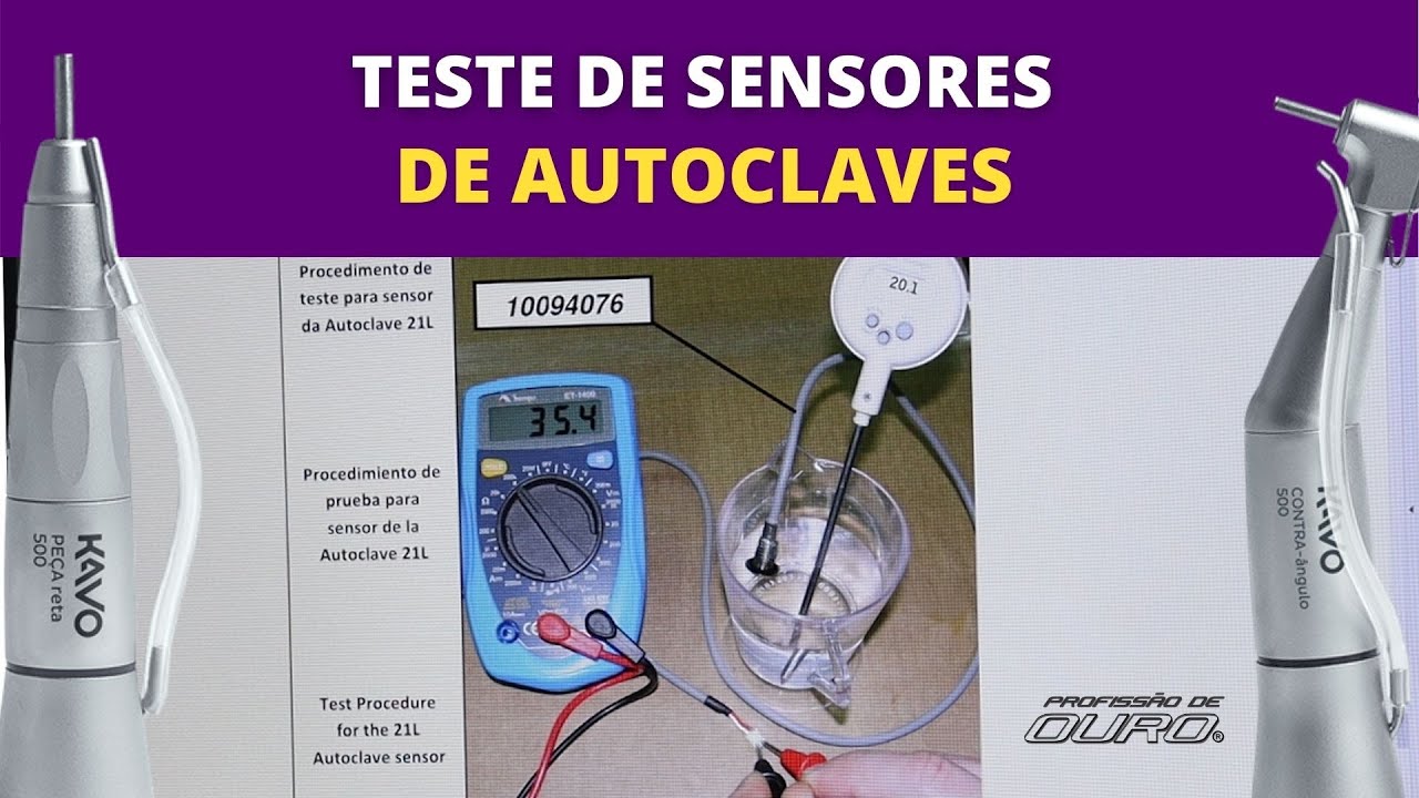 Teste de Sensores de Autoclaves