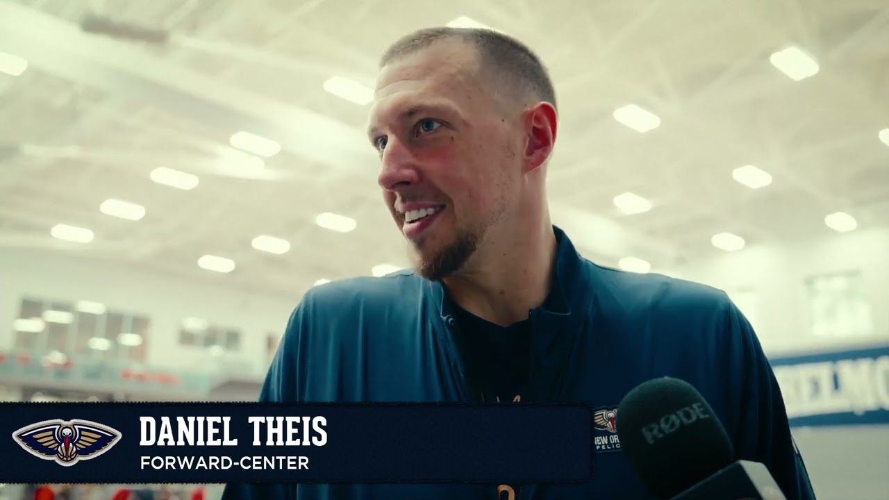 Daniel Theis on offensive talent, Zion Williamson | Pelicans Training Camp 2024