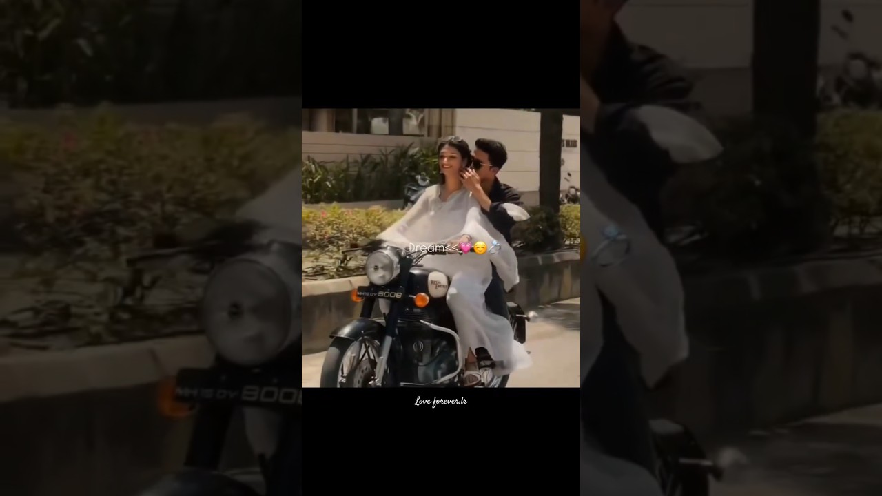 Every men's dream❤️ Status || Bike ride with my girlfriend😍reels #new #love #shorts #tagourlove🩷