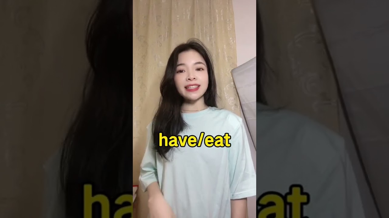 how to say &ldquo;have/eat&rdquo;in Chinese #chines#chineseteacher #mandarin#learningchinese #freelearning