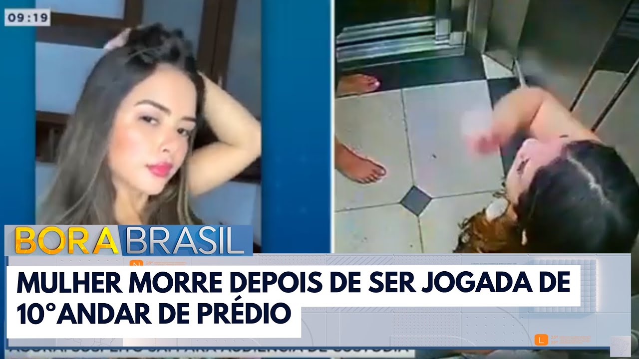 Mulher &eacute; jogada do 10&deg; andar de pr&eacute;dio | Bora Brasil