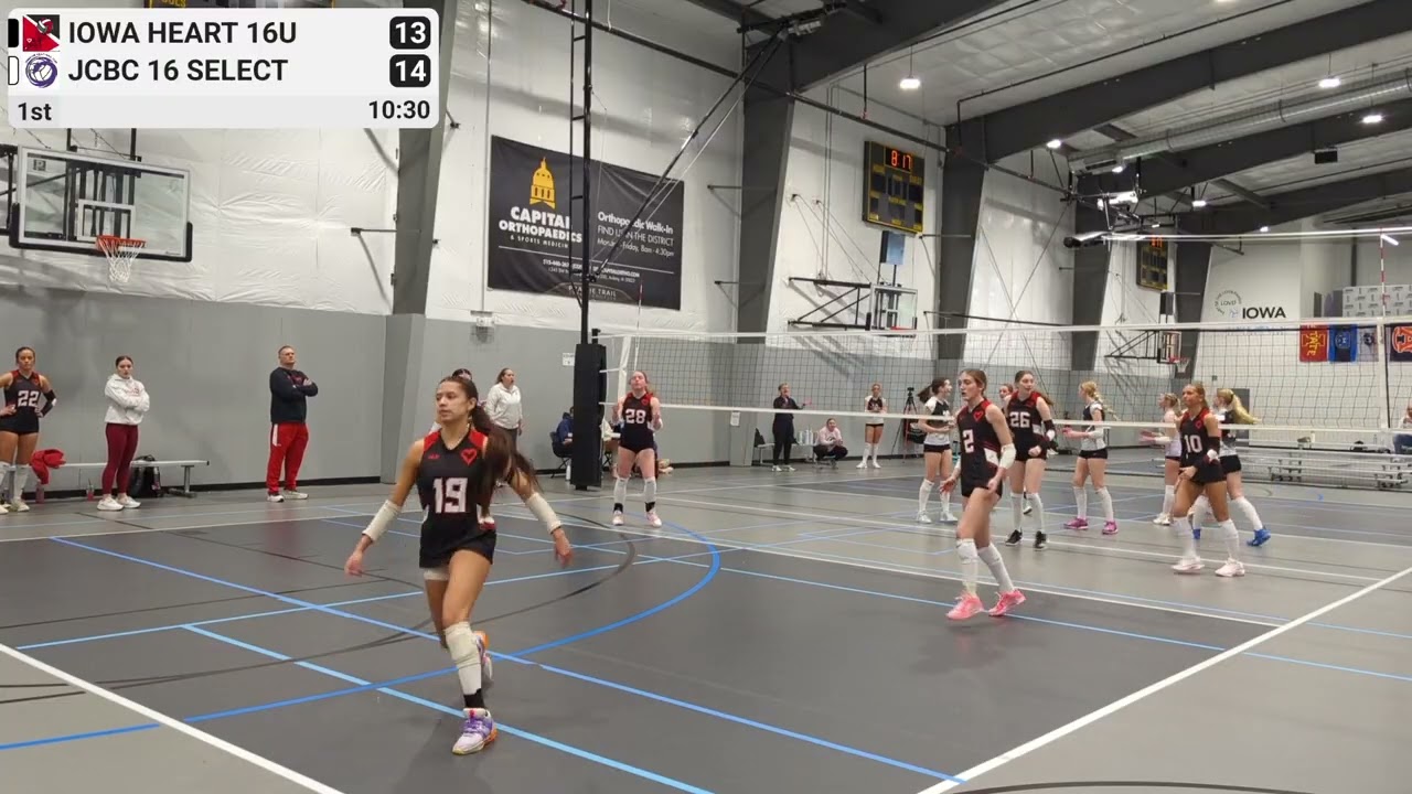 IHVC26 Nike Tournament Match 1 Set 1-JCBC 16 Select 