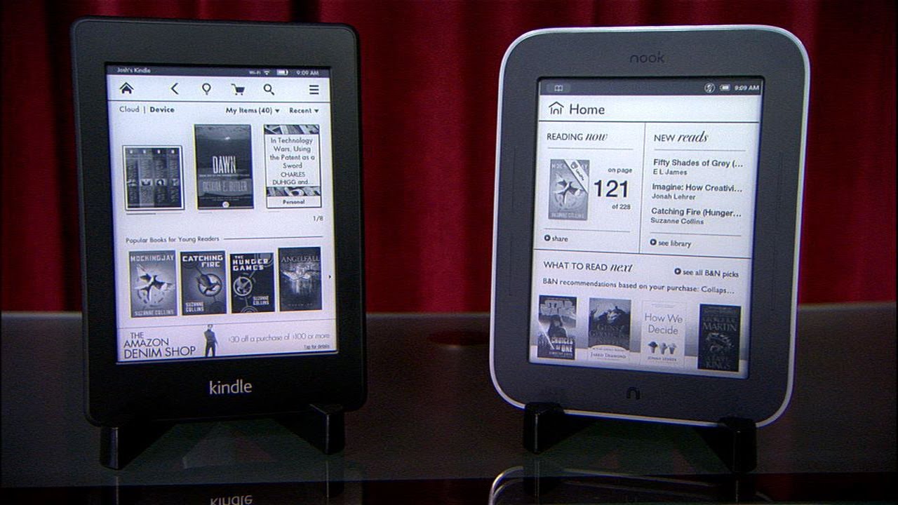 Prizefight - Kindle Paperwhite vs. Nook Simple Touch with GlowLight