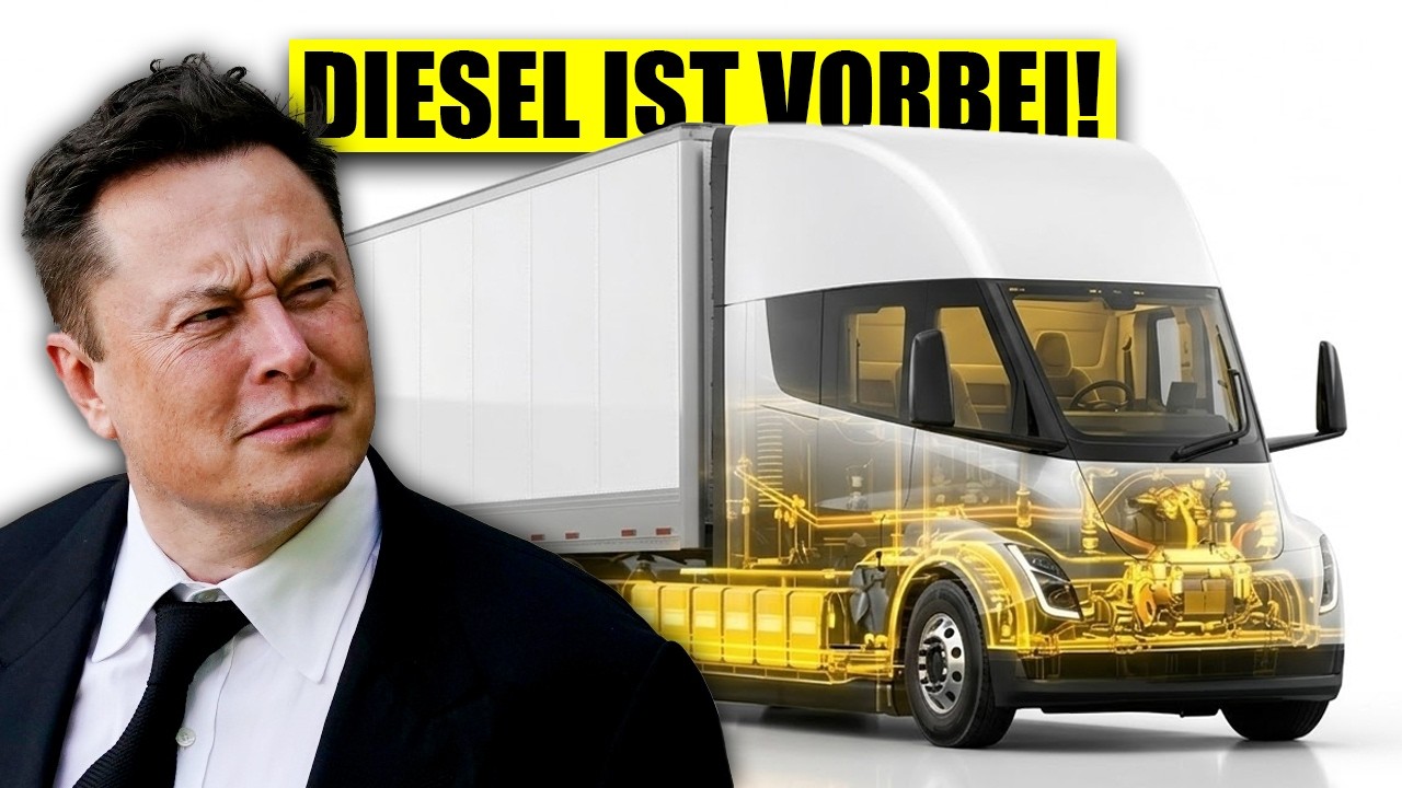 Tesla Semi mit 800 Meilen Reichweite – Beginnt Jetzt Das Ende der Diesel Lkw
