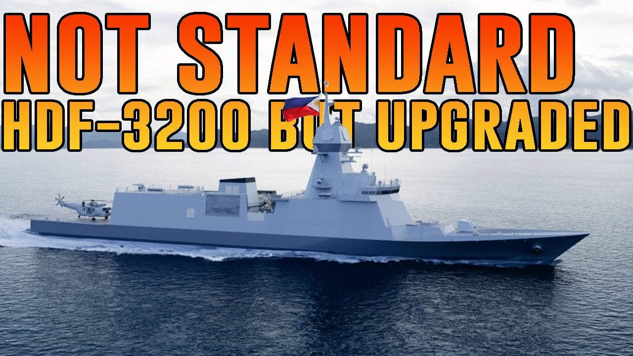 Philippines’ New Frigate Isn’t What It Looks Like | HDF-3200 With 3,500-Class Firepower
