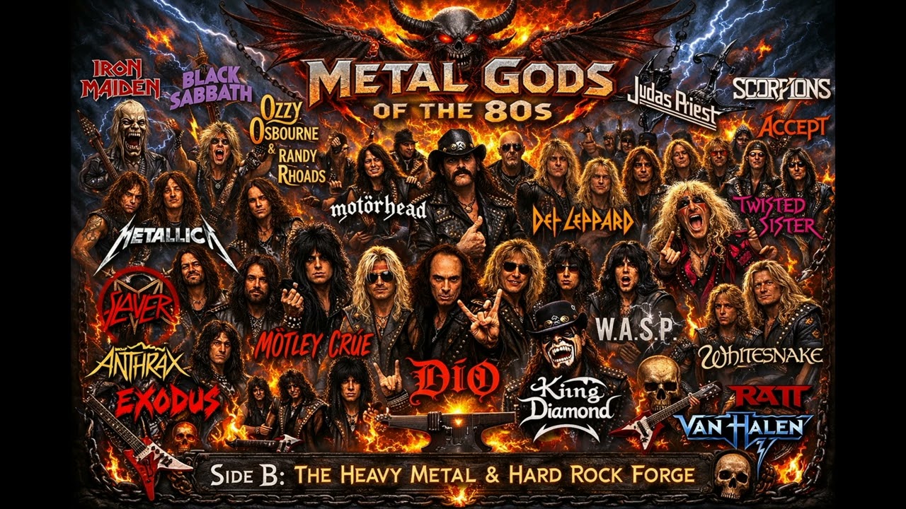 Side B - The Heavy Metal & Hard Rock Forge - By DEEP LOVE of MUSIC