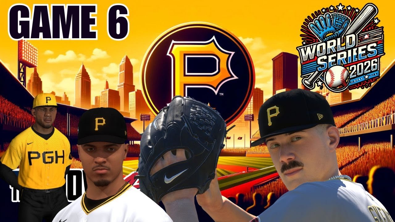 World Series Game 6 - Pirates vs Rangers | MLB The Show 24