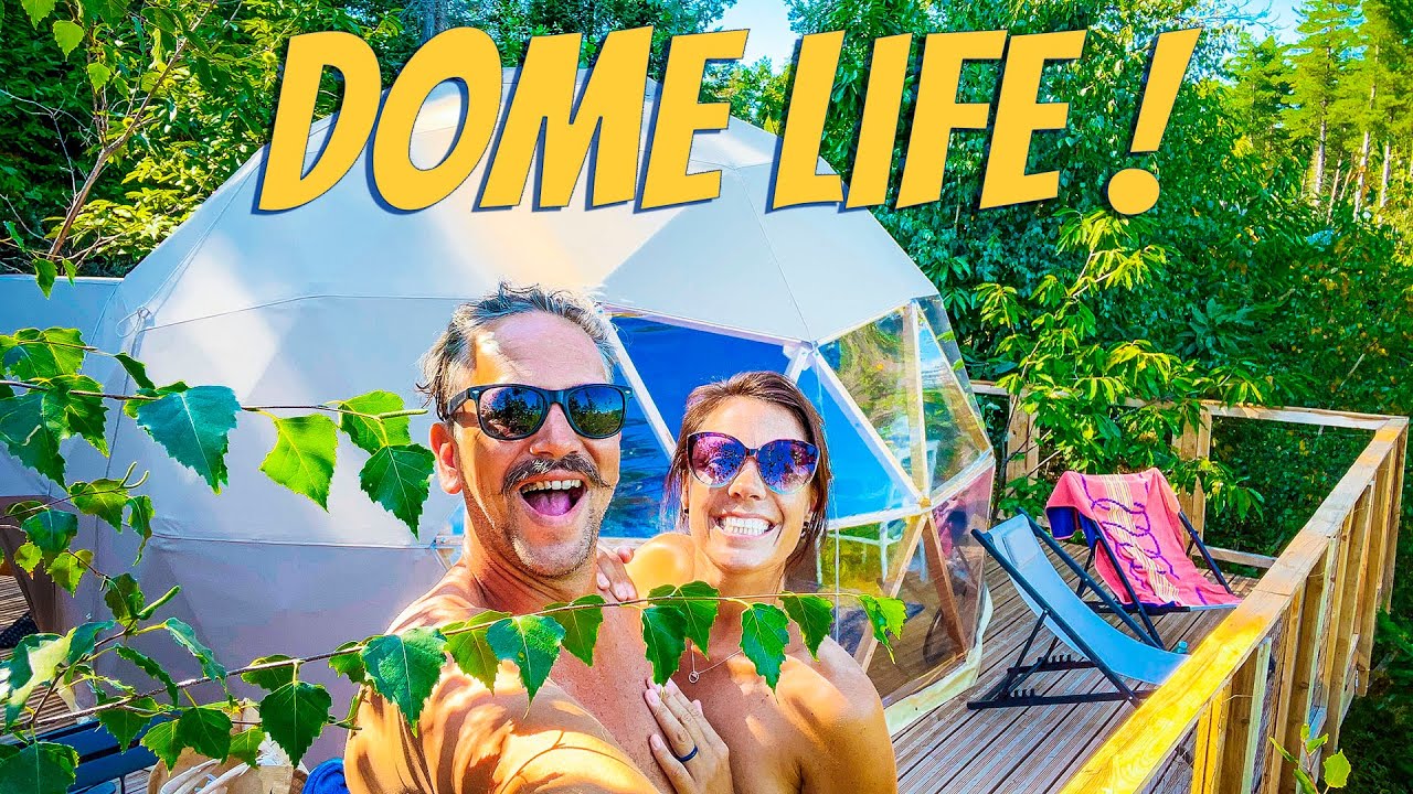 Naturist Glamping: Is it worth it? [Domaine du Coq Rouge - France]