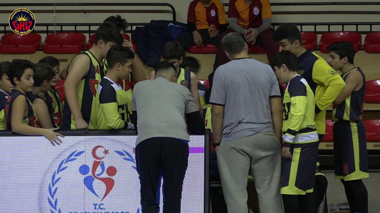 GAZİANTEP KOLEJ VAKFI ÖZEL ORTAOKULU YILDIZ ERKEKLER BASKETBOL TAKIMIMIZ ŞAMPİYON OLDU