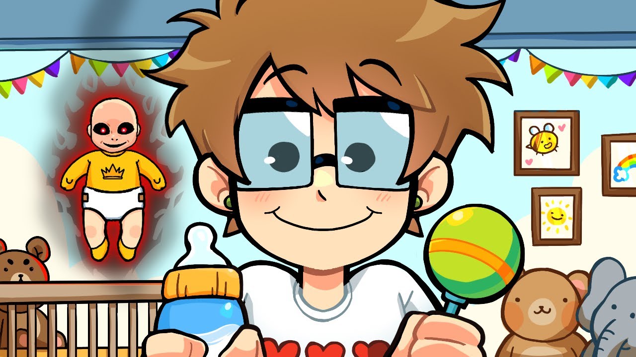 Slimecicle Plays a Completely Normal Babysitting Game