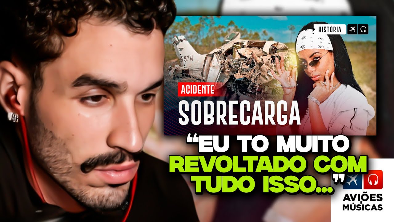 O ACIDENTE COM A JOVEM CANTORA AALIYAH - AVIÕES E MÚSICA | REACT DO STAG
