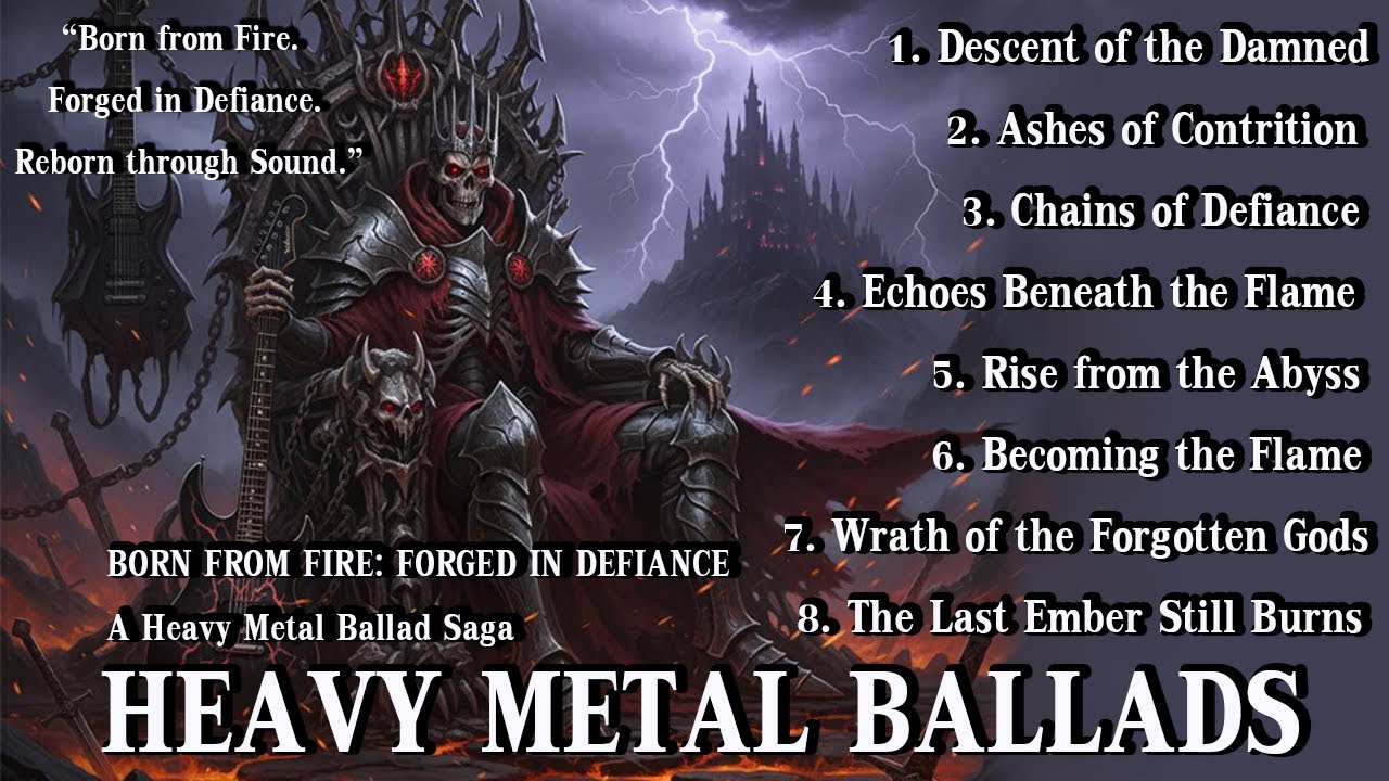 BORN FROM FIRE: FORGED IN DEFIANCEA Heavy Metal Ballad Saga ,#BornFromFire #ForgedInDefiance