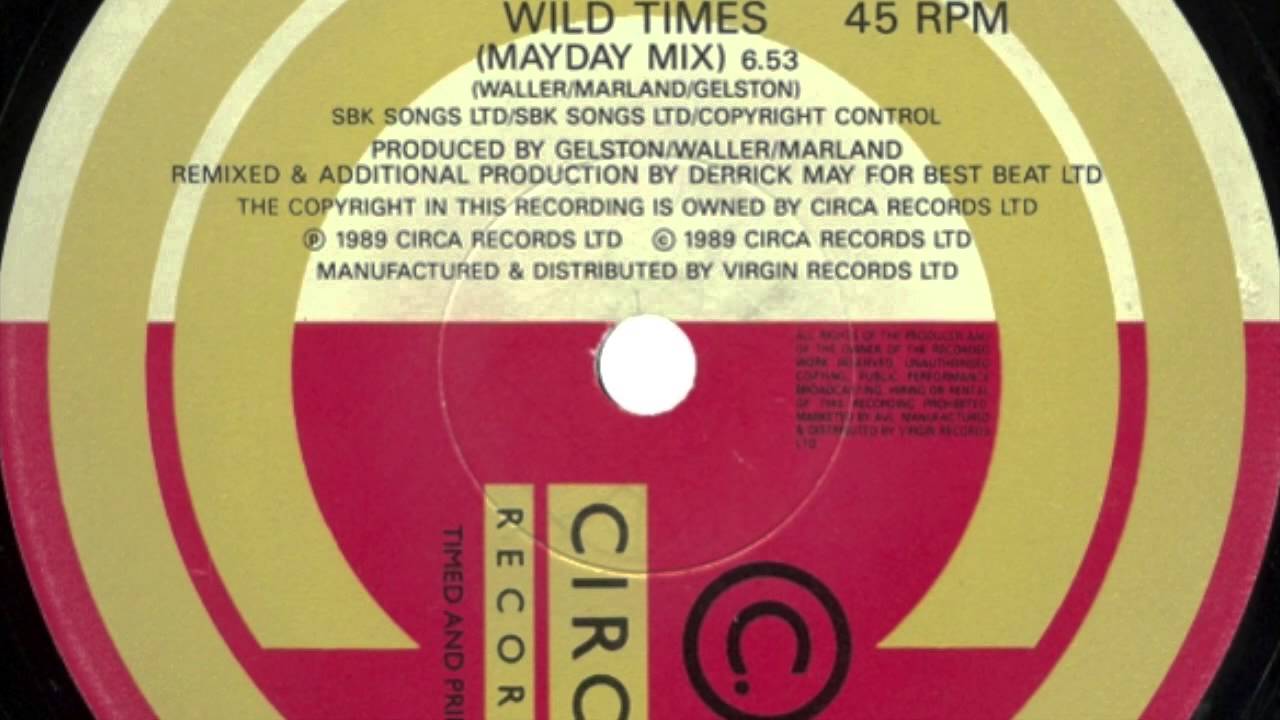De Lite Featuring Osca Child ‎-- Wild Times (Mayday Mix) (1989)