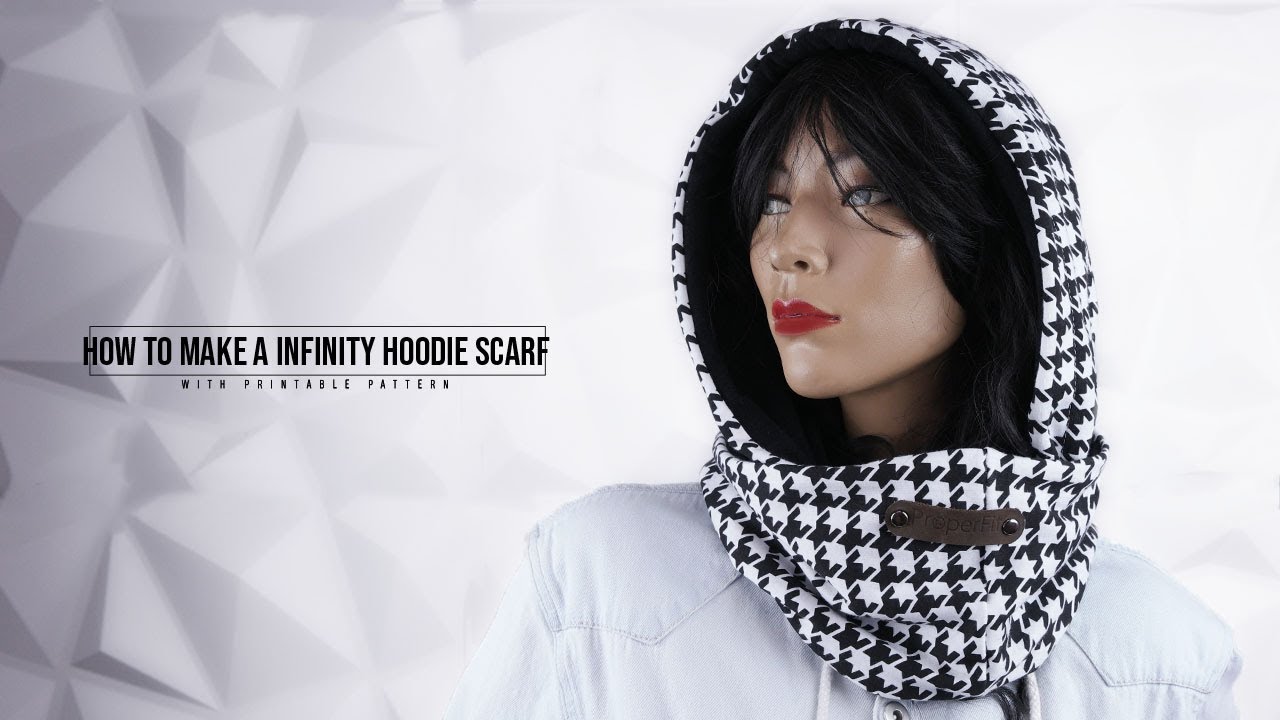 Как сделать шарф-капюшон Infinity Hood