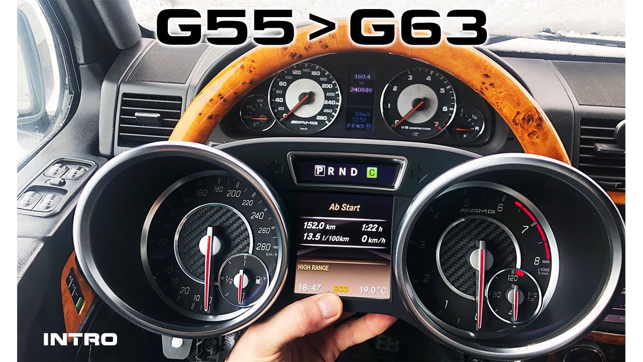 G55 AMG VLOG #3. Приборка G63, руль S63.