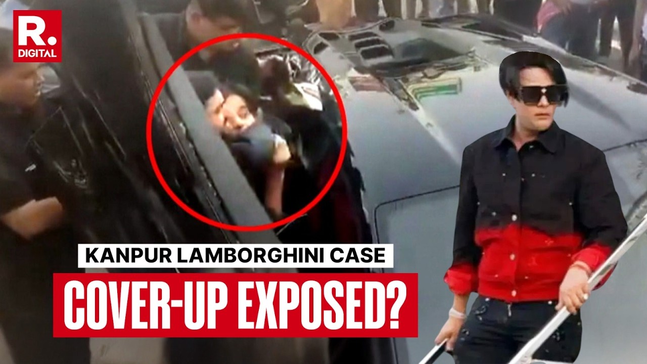 Kanpur Lamborghini Case: New Video Shows Accused Shivam Sitting Alone In Driver's Seat