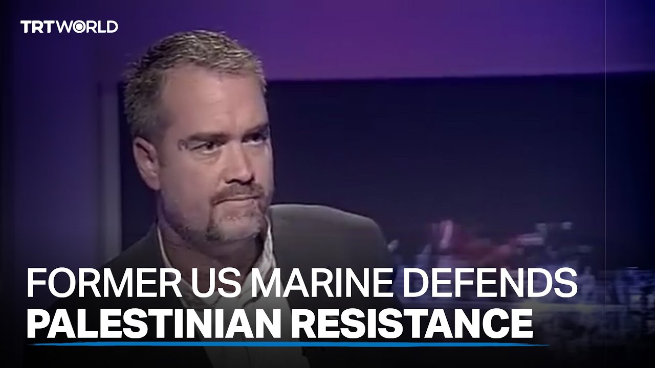 Интервью бывшего морского пехотинца США в поддержку Палестины снова появилось в сети