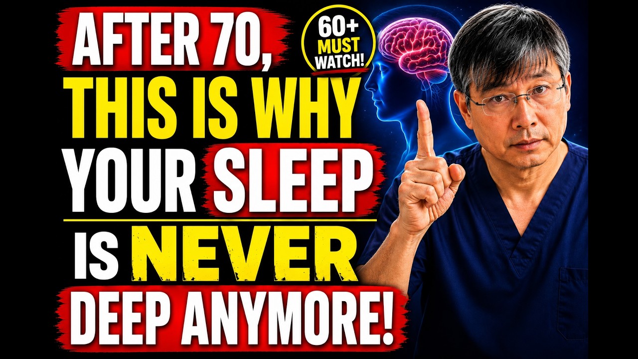 After 70, This Is Why Your Sleep Is Never Deep Anymore (And How to Fix It)