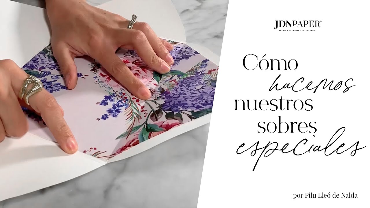 Cómo hacemos nuestros sobres especiales | por Pilu Lleó De Nalda
