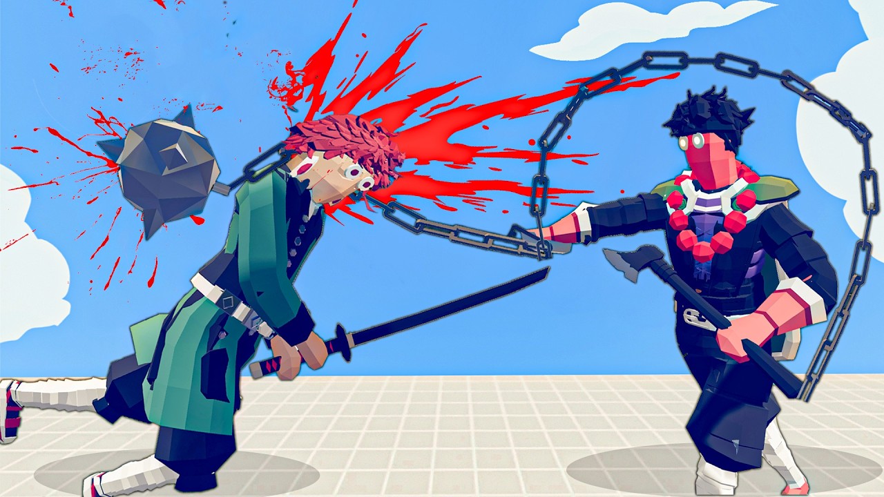 Gyomei Himejima (demon slayer) vs EVERY UNIT | Totally Accurate Battle Simulator-TABS