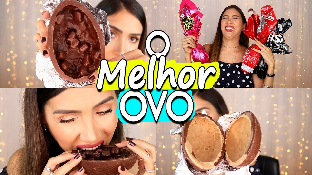 PROVANDO OVOS de PÁSCOA 2019 | OVO DO POVO #1