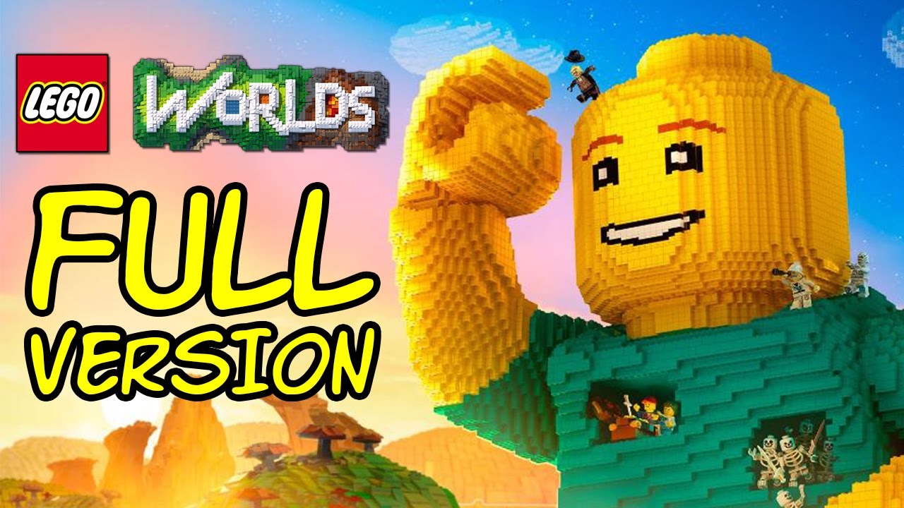 LEGO Worlds FULL VERSION! - World 1 & 2 - LEGO Worlds 1.0 Gameplay