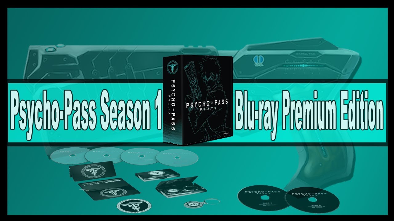 Anime Unboxing | Psycho-Pass Season One - Blu-ray [Premium Edition] 2014