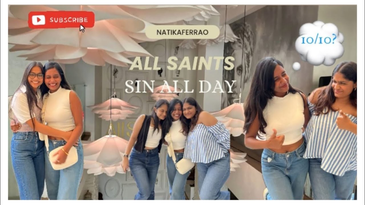 Reviewing All saints restaurant with my girls🌸🍽️🫶🏻