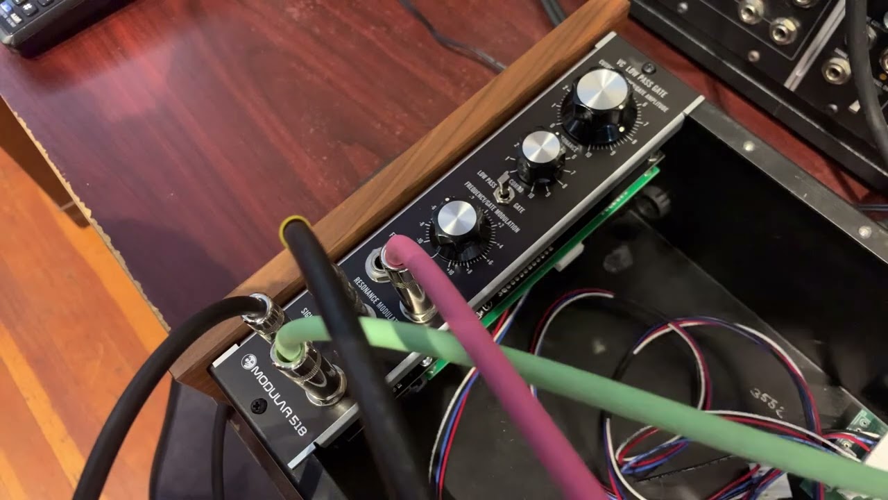 The Moon Modular 518 Lowpass Gate is Sweet Sounding