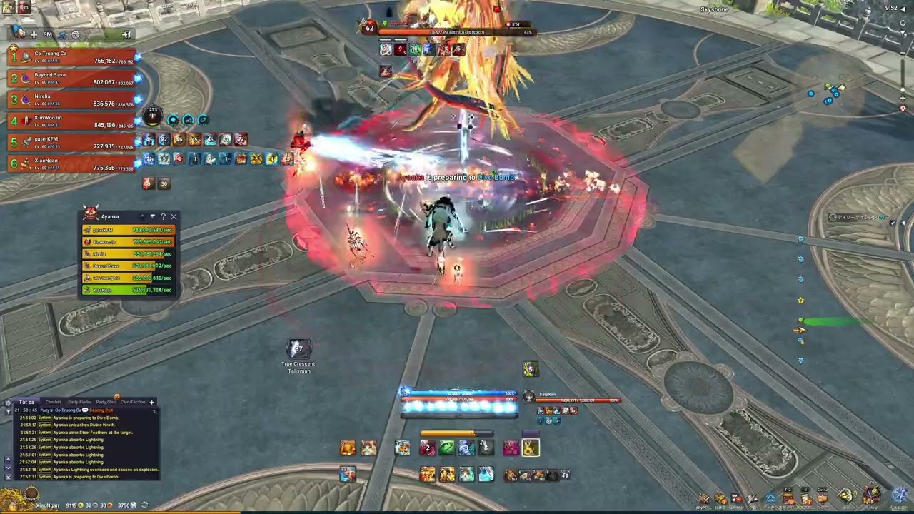 [BNS SE] Cathedra Cliffs | Hard Mode | Summoner | Tank + Runner PoV