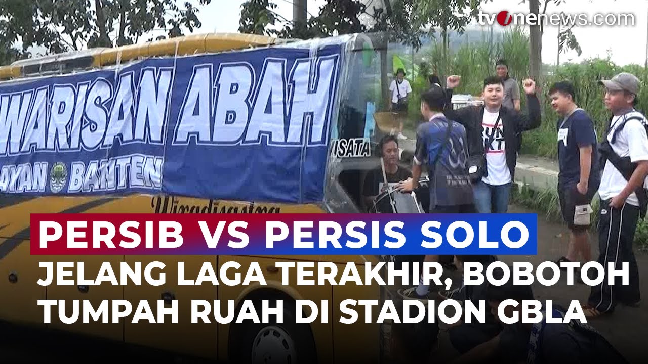 Jelang Laga Terakhir Liga 1, Ribuan Bobotoh Padati Stadion GBLA | OneNews Bola