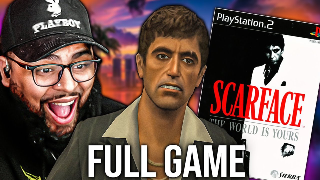 Playing The BEST Movie Crime Game | Scarface: The World is Yours | Full Game