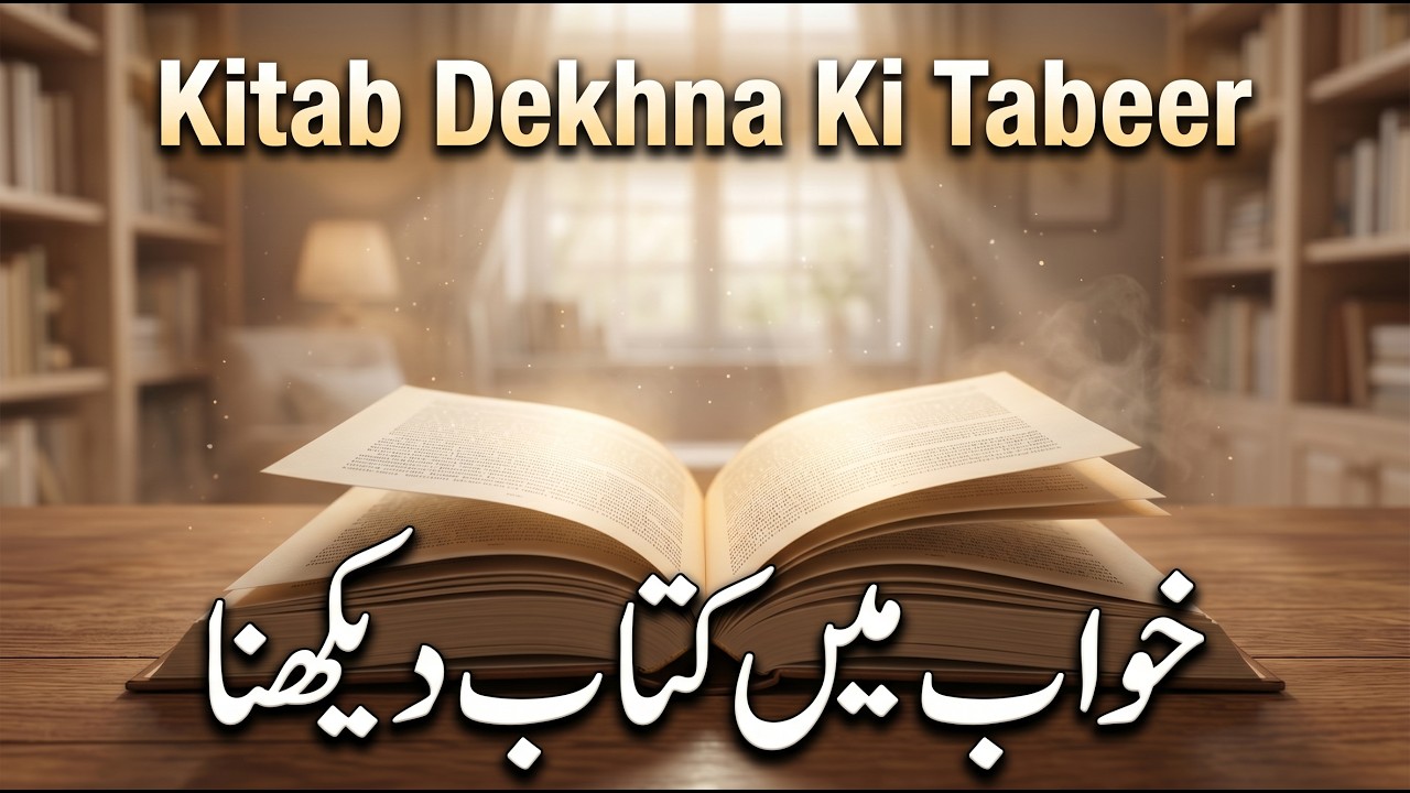 Khwab Mein Kitab Dekhna | Parhna Lena Kharidna Milne Dena Hadees Ki Kitab | خواب میں کتاب دیکھنا