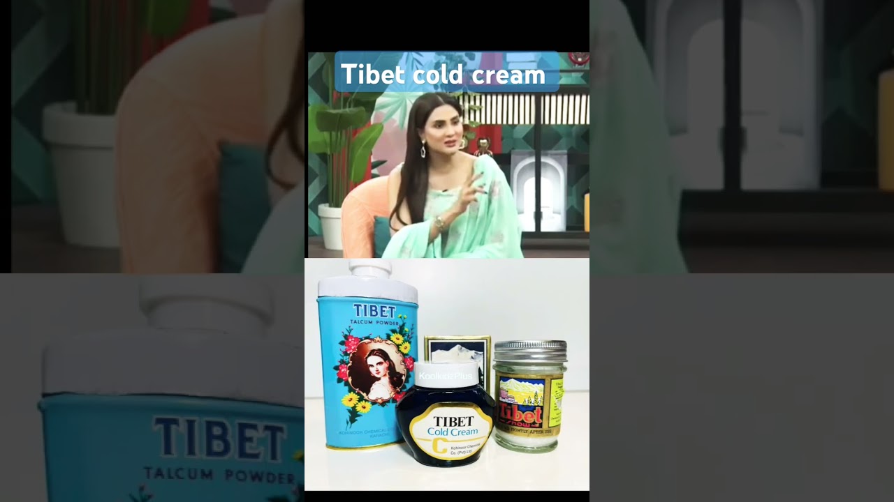 Tibet Cold cream for dry skin