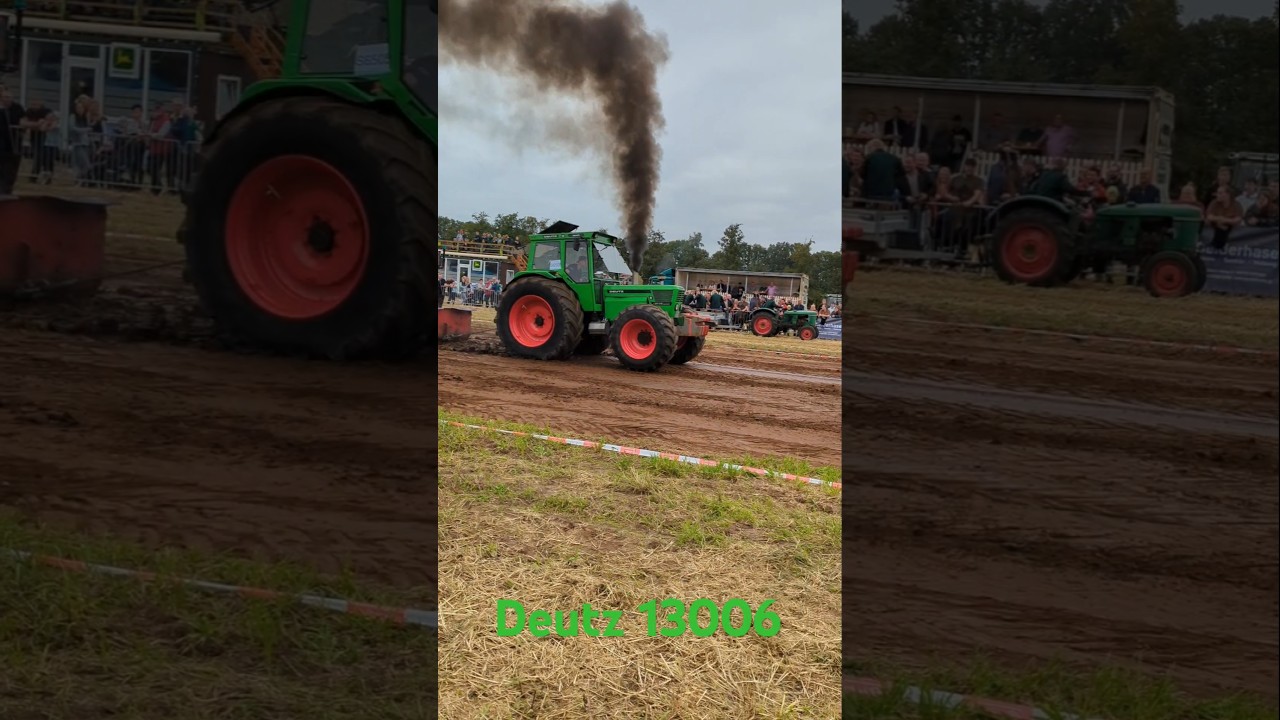Deutz 13006 macht einen Full Pull. Motor platzt am Ende. #Dinkage #Deutz #6zylinder #fullpull #kljb
