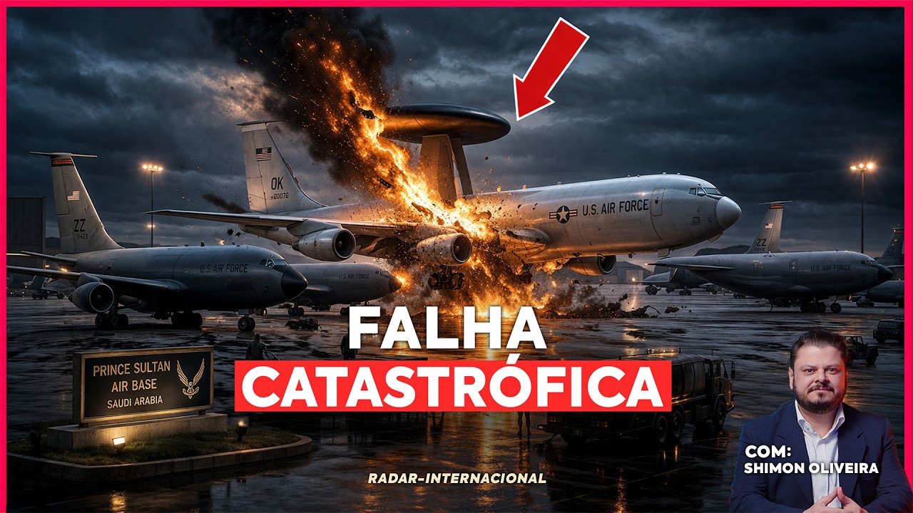 IR&Atilde; DESTRUIU O C&Eacute;REBRO DA FOR&Ccedil;A A&Eacute;REA DOS EUA | PENT&Aacute;GONO comete ERRO FATAL - O que TRUMP vai fazer?