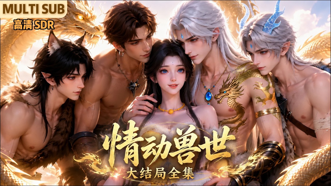 MULTI SUB《情动兽世》【大结局全集】🌸支教老师穿越兽世，偶遇龙族少主墨云，觉醒系统空间获得龙皇传承，与九爪金龙夫君强强联手，带领兽人部落走向繁荣！ #动漫 #漫剧 #小九追书吖